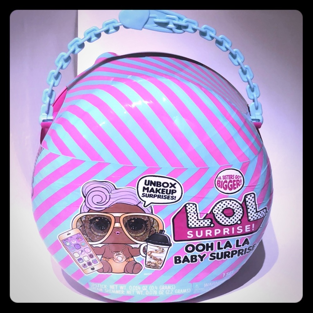 Big LOL SURPRISE lil DJ ooh lala baby unbox makeup